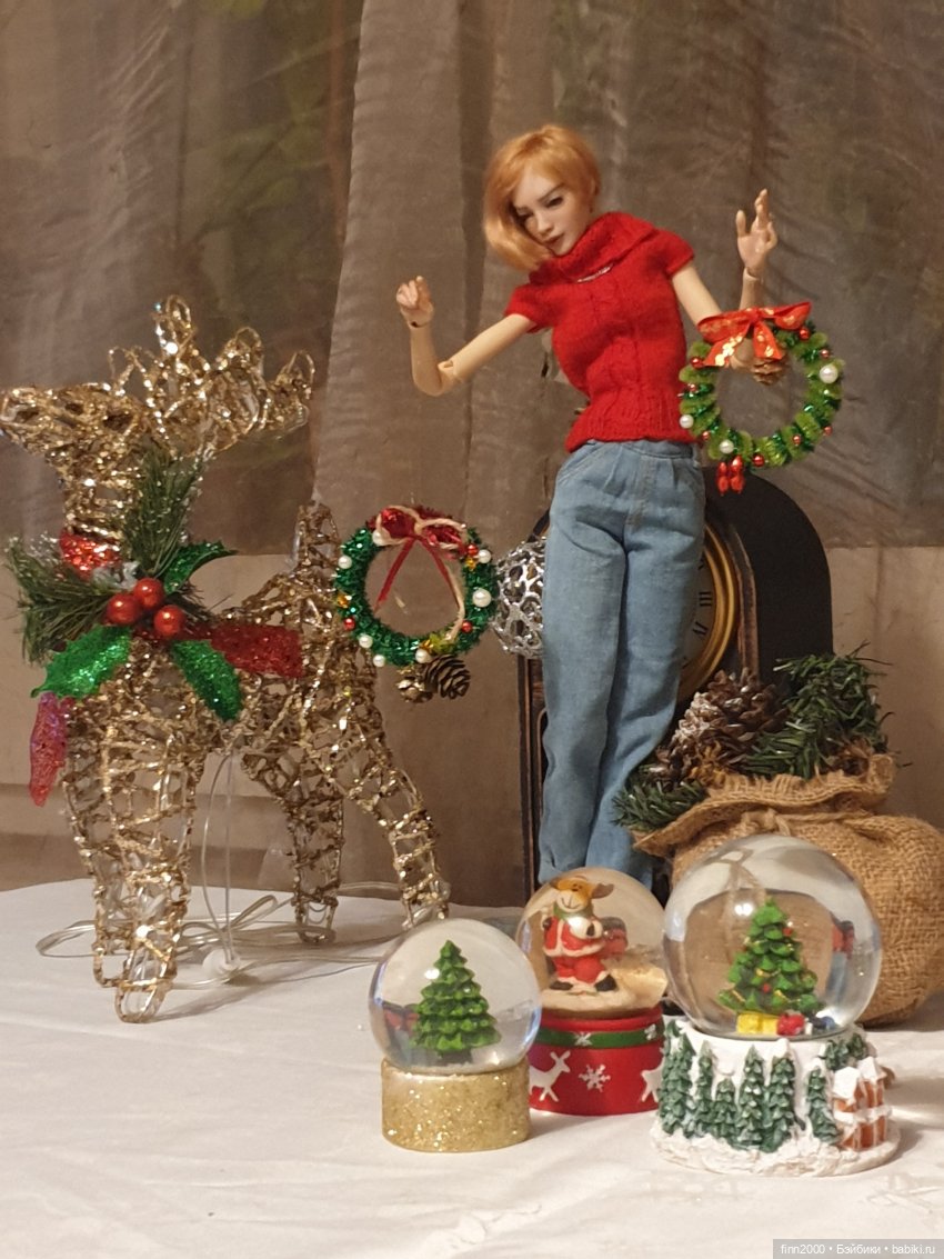 В преддверии 🎄🎄🎄 — Авторские куклы BJD (БЖД) у нас дома: фото (фото 9)