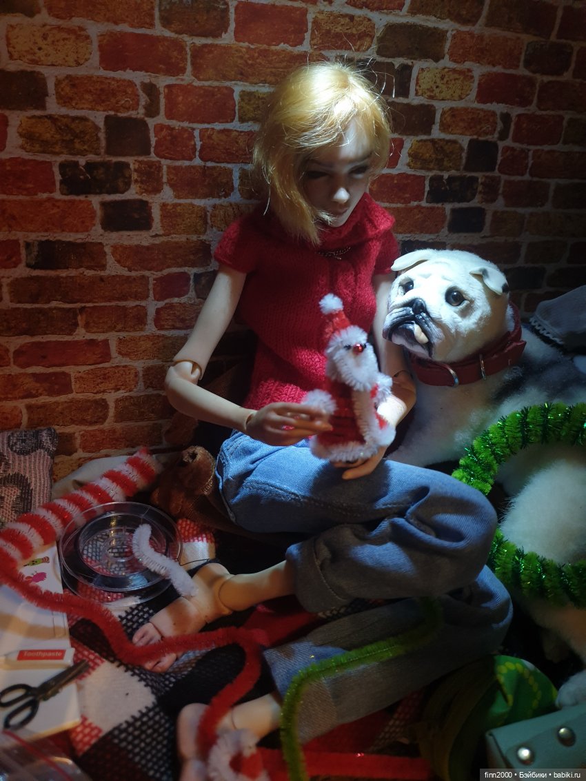 В преддверии 🎄🎄🎄 — Авторские куклы BJD (БЖД) у нас дома: фото (фото 4)