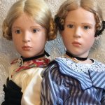 Еще раз о любви... к куклам Sabine Esche. Антония и Лара