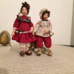 Коллекционные куколки Катя и Свен от Angelika Mannersdorfer.