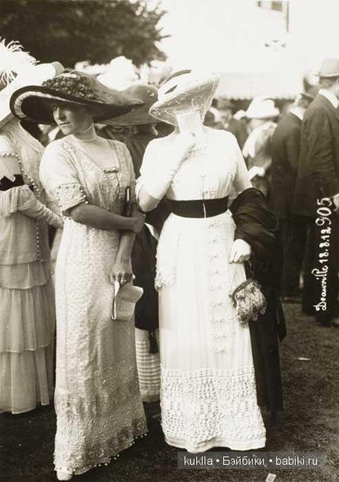 Чайное платье. Немного из истории моды. Антикварная кукла Хенрих Хандверк, Heinrich Handwerck