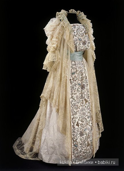 Чайное платье. Немного из истории моды. Антикварная кукла Хенрих Хандверк, Heinrich Handwerck