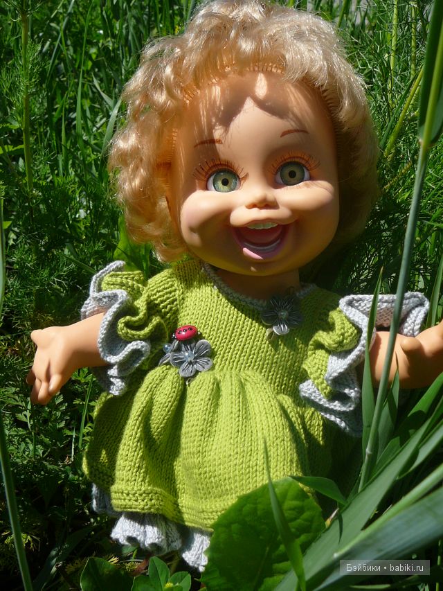 Солнечное настроение — Куклы Galoob Baby Face (Фейсинки): винтаж 90