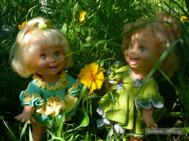 Солнечное настроение — Куклы Galoob Baby Face (Фейсинки): винтаж 90