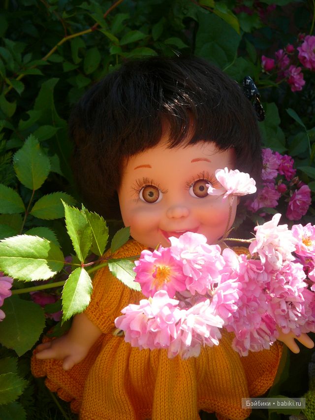 Солнечное настроение — Куклы Galoob Baby Face (Фейсинки): винтаж 90 (фото 8)