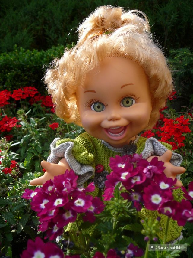 Солнечное настроение — Куклы Galoob Baby Face (Фейсинки): винтаж 90 (фото 2)