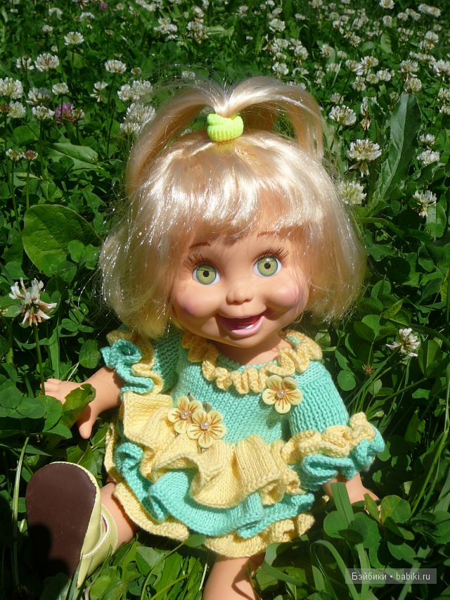 Солнечное настроение — Куклы Galoob Baby Face (Фейсинки): винтаж 90