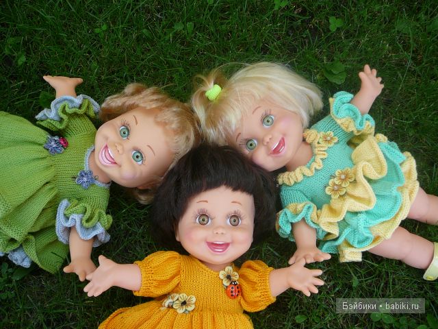 Солнечное настроение — Куклы Galoob Baby Face (Фейсинки): винтаж 90