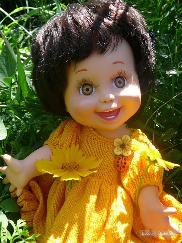 Солнечное настроение — Куклы Galoob Baby Face (Фейсинки): винтаж 90