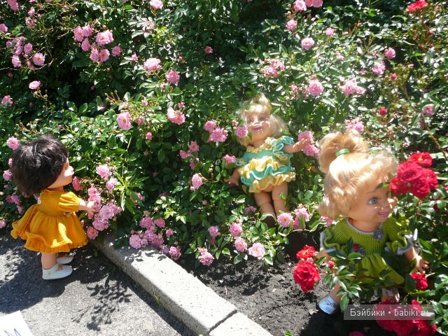 Солнечное настроение — Куклы Galoob Baby Face (Фейсинки): винтаж 90