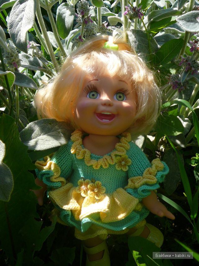 Солнечное настроение — Куклы Galoob Baby Face (Фейсинки): винтаж 90 (фото 10)