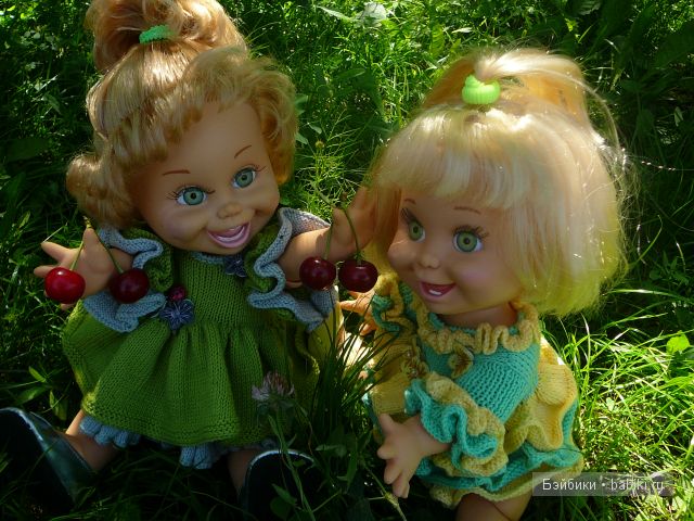 Солнечное настроение — Куклы Galoob Baby Face (Фейсинки): винтаж 90
