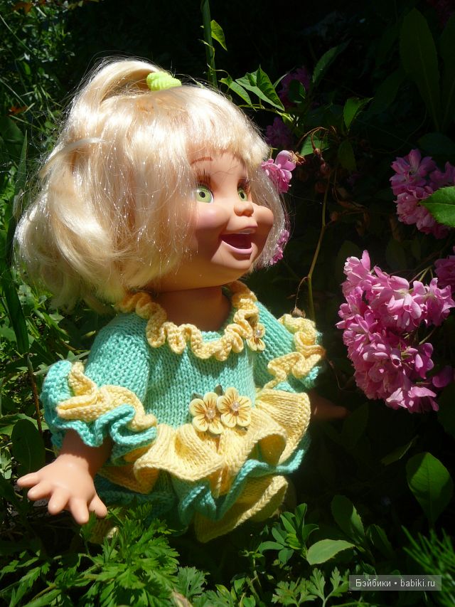 Солнечное настроение — Куклы Galoob Baby Face (Фейсинки): винтаж 90 (фото 6)