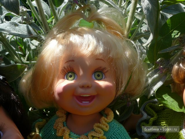 Солнечное настроение — Куклы Galoob Baby Face (Фейсинки): винтаж 90