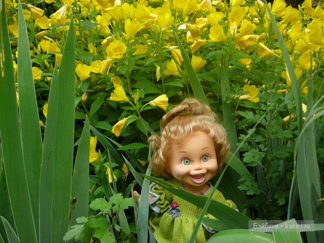 Солнечное настроение — Куклы Galoob Baby Face (Фейсинки): винтаж 90 (фото 4)