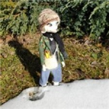 Прогулка с Питиной