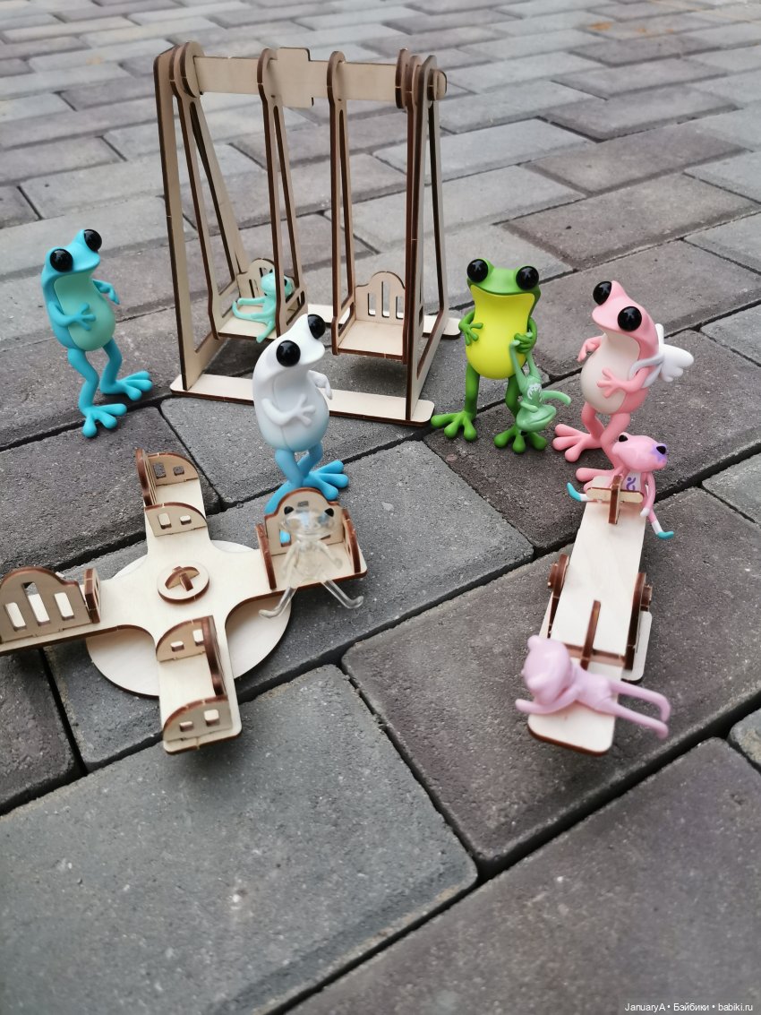 На детской площадке — Коллекционные фигурки (разное): животные (фото 5)