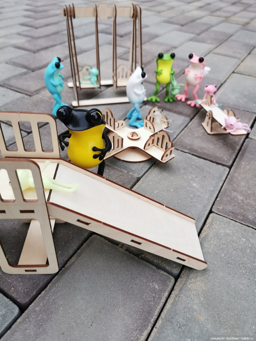 На детской площадке — Коллекционные фигурки (разное): животные (фото 8)