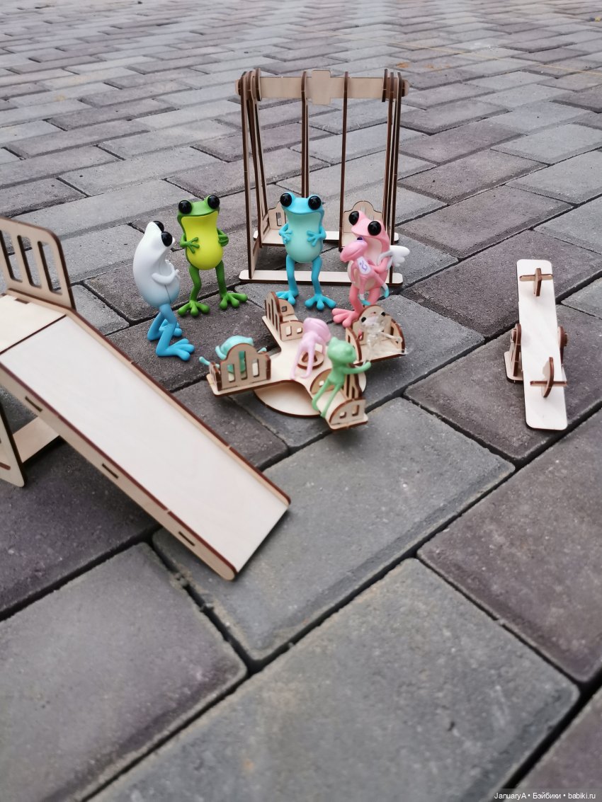 На детской площадке — Коллекционные фигурки (разное): животные (фото 4)