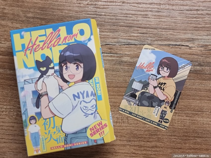 Привет, Нори — Фигурки Pop Mart (Поп Март): Blind Box (фото 3)