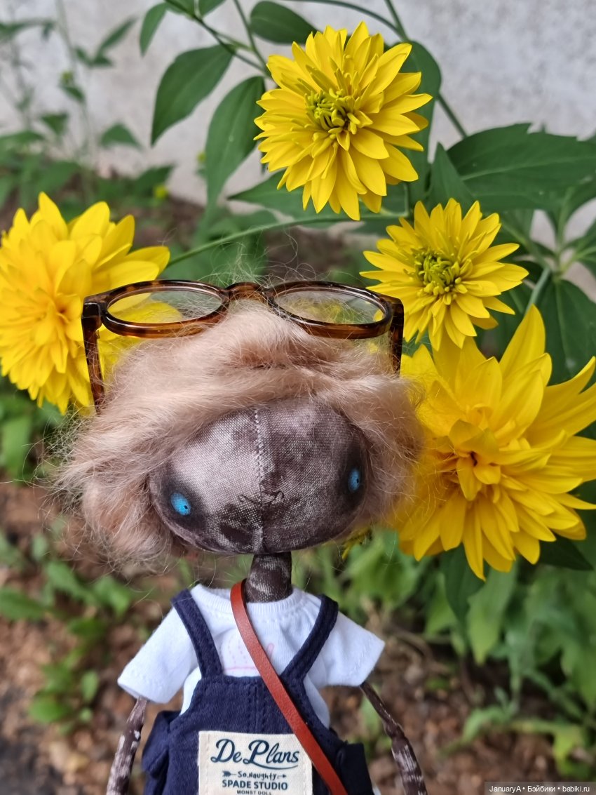 Одомашненный Гаражик — Домашние фото авторских кукол: личные коллекции