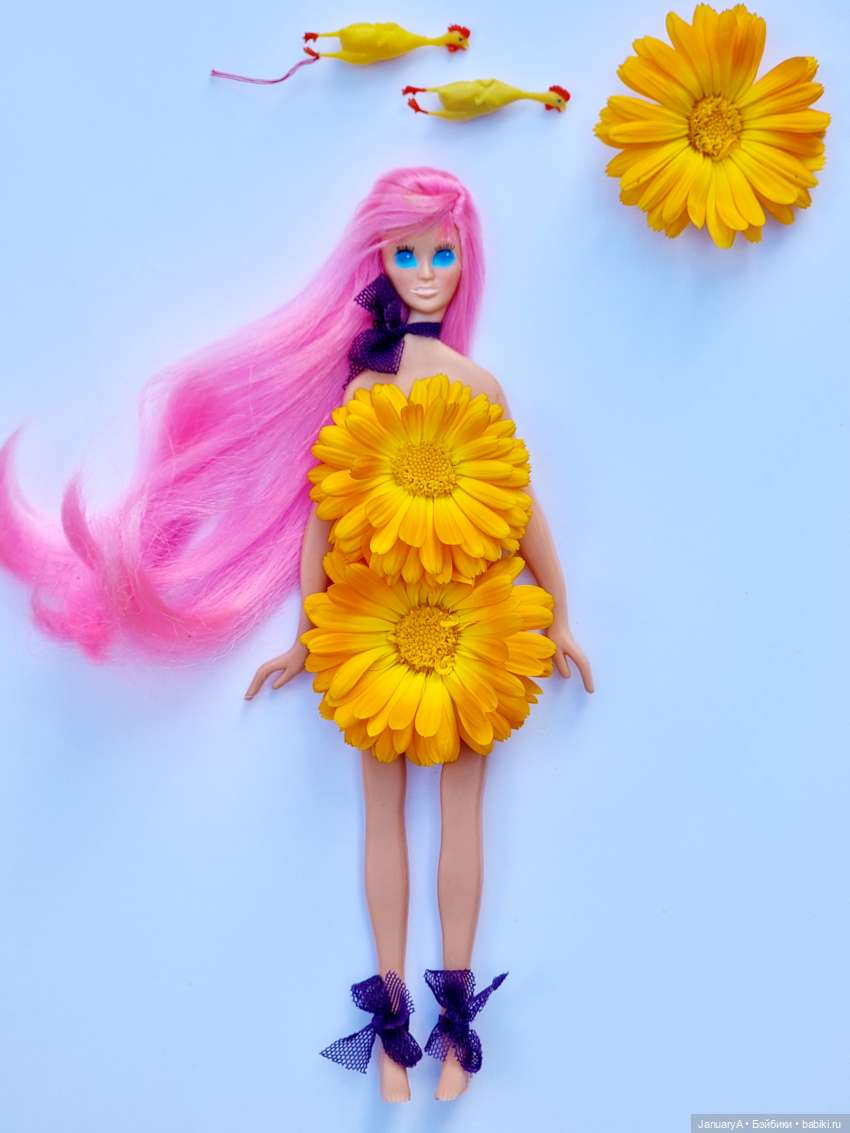 Красивое с куклой Flatsy — Игровые куклы разных производителей (Разное): редкие бренды (фото 3)