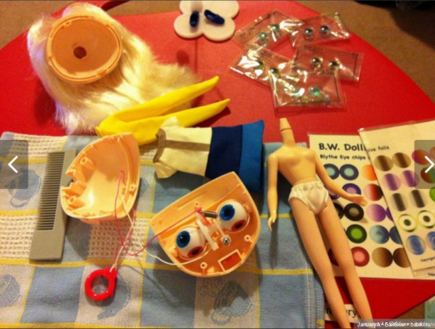 Куклы Блайз: молды и их особенности