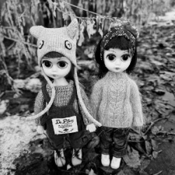 Чёрно-белое с Susie Sad Eyes