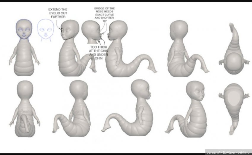 Ларви - модная личинка подросток 💋 (фото 5)