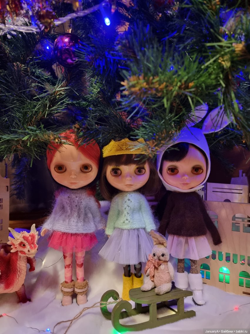 Новый год с Блайз 🎄 — Оригинальные куклы Blythe (Блайз): Takara (фото 9)