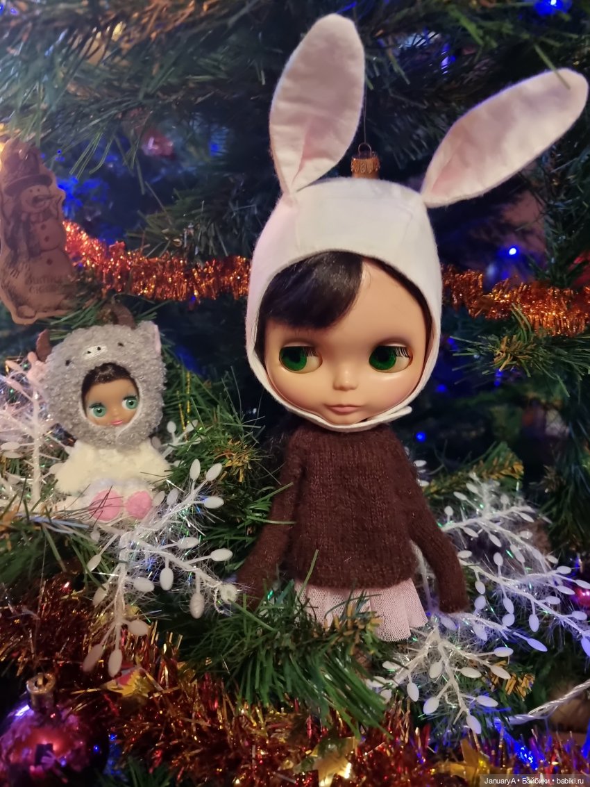 Новый год с Блайз 🎄 — Оригинальные куклы Blythe (Блайз): Takara
