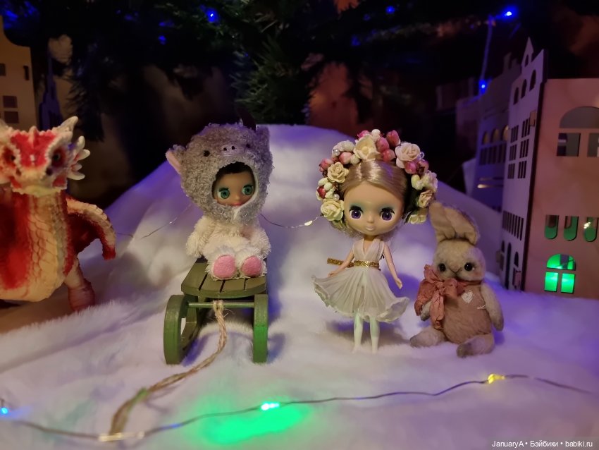 Новый год с Блайз 🎄 — Оригинальные куклы Blythe (Блайз): Takara