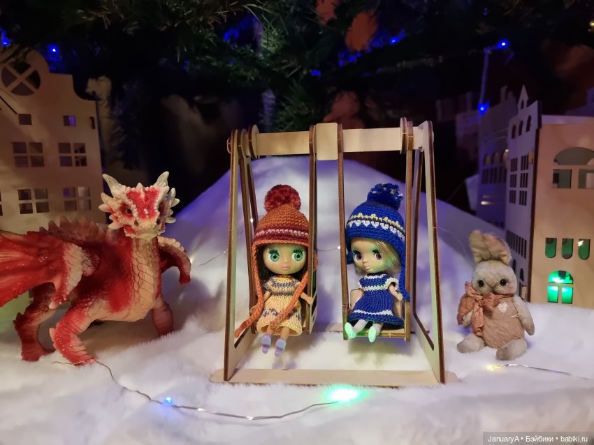 Новый год с Блайз 🎄 — Оригинальные куклы Blythe (Блайз): Takara