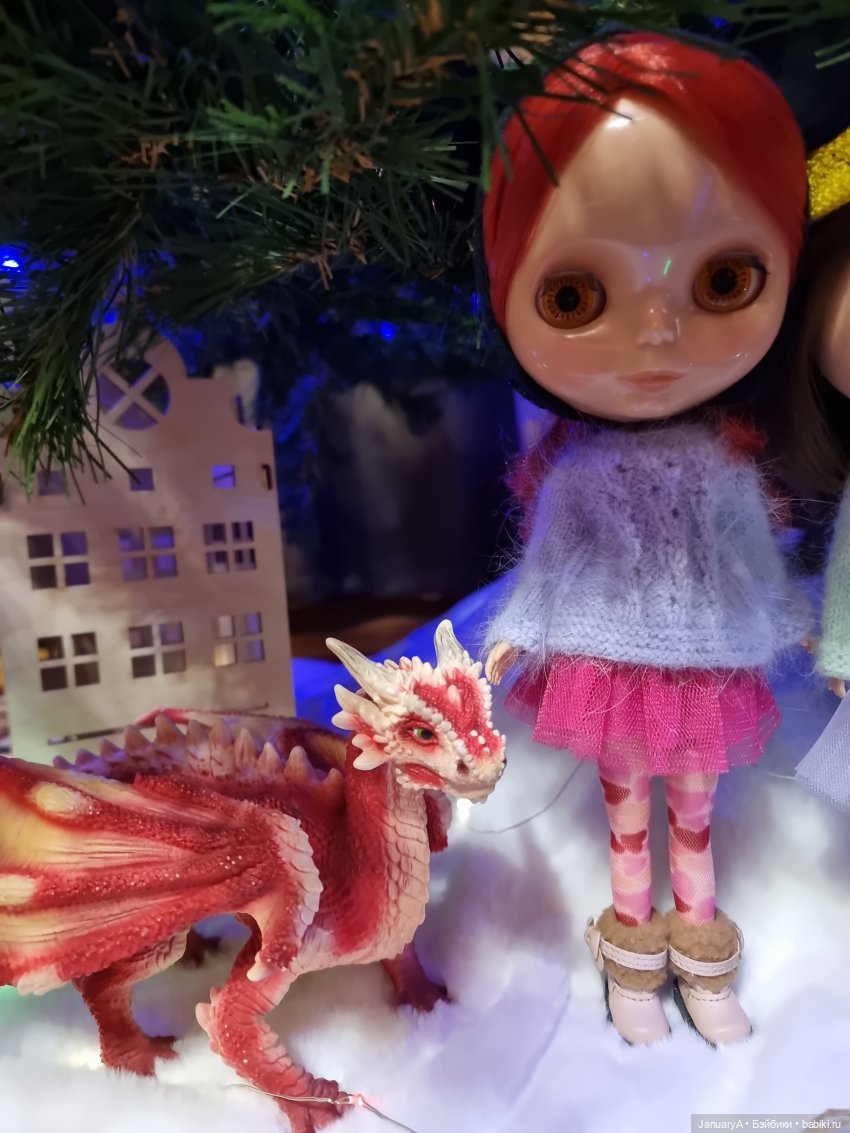 Новый год с Блайз 🎄 — Оригинальные куклы Blythe (Блайз): Takara