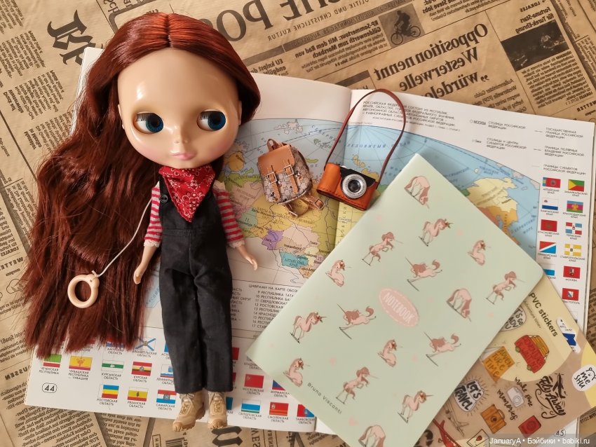 Блайз-путешественница — Оригинальные куклы Blythe (Блайз): Takara