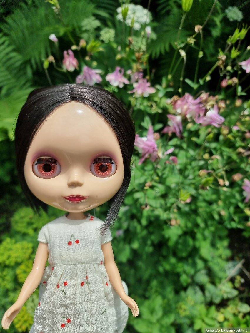 Блайз Prima Dolly Ebony — Оригинальные куклы Blythe (Блайз): Takara (фото 10)