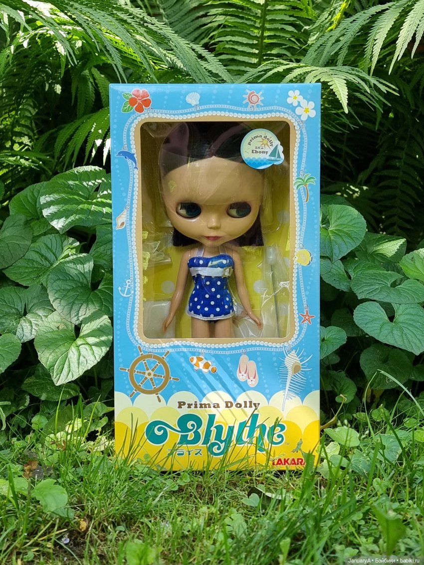 Блайз Prima Dolly Ebony — Оригинальные куклы Blythe (Блайз): Takara (фото 2)
