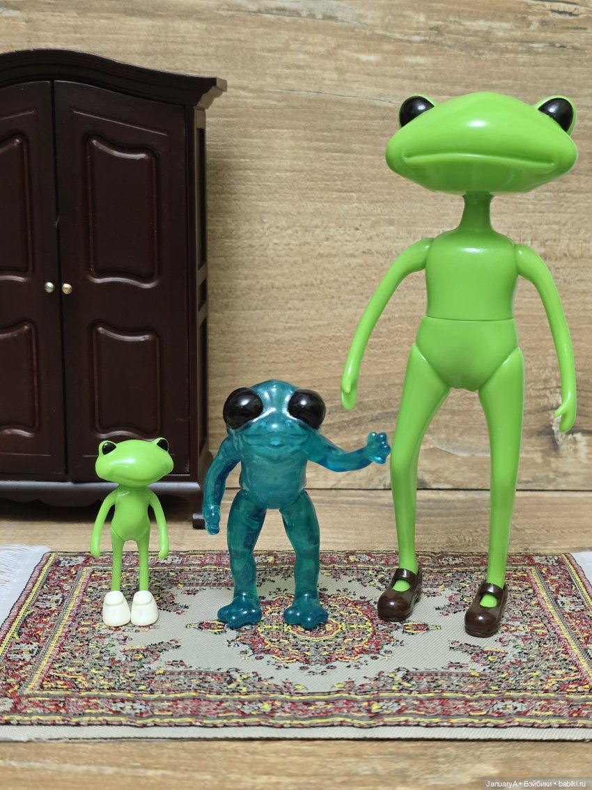 Опять лягушка 🐸 — Домашние фото авторских игрушек: Тедди (фото 8)