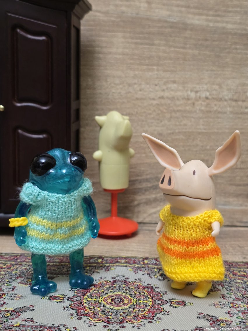 Опять лягушка 🐸 — Домашние фото авторских игрушек: Тедди (фото 7)