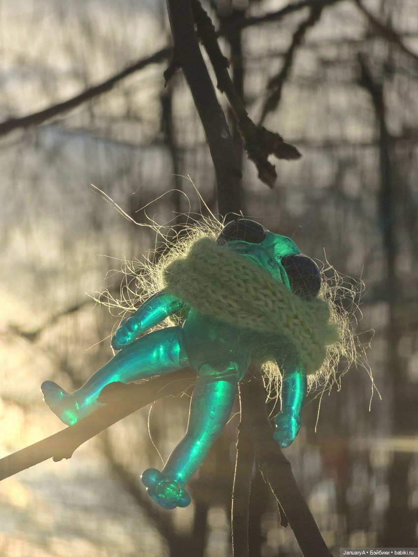 Опять лягушка 🐸 — Домашние фото авторских игрушек: Тедди