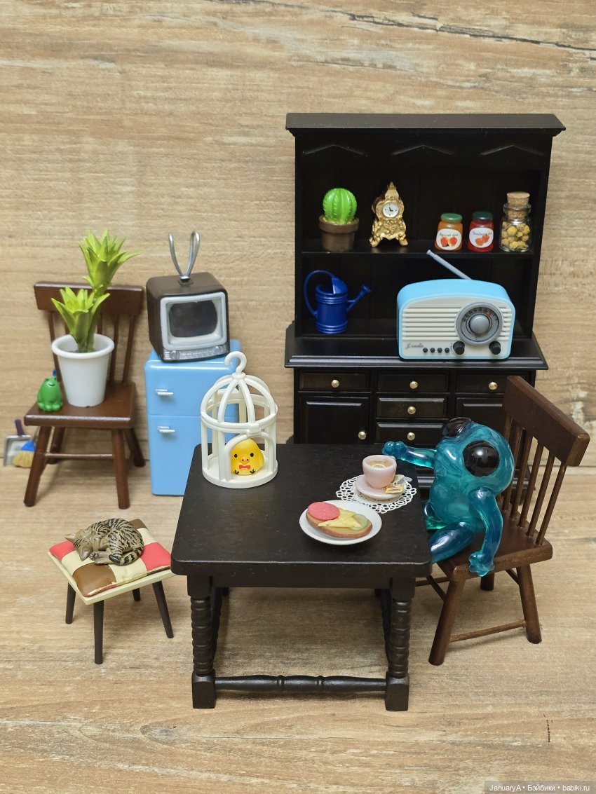 Опять лягушка 🐸 — Домашние фото авторских игрушек: Тедди (фото 10)