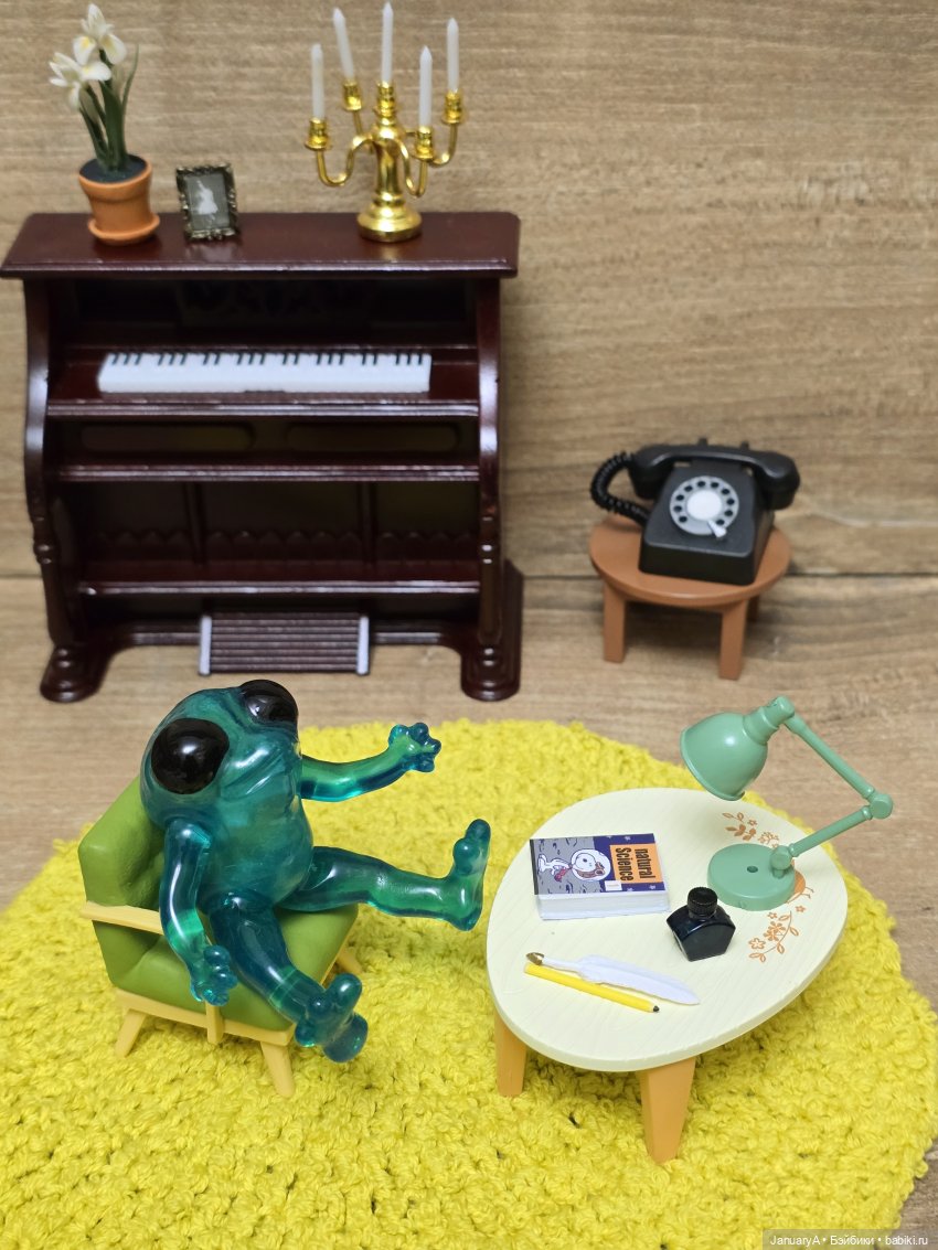 Опять лягушка 🐸 — Домашние фото авторских игрушек: Тедди