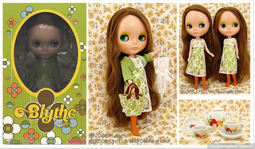 Блайз Tea for two encore — Оригинальные куклы Blythe (Блайз): Takara
