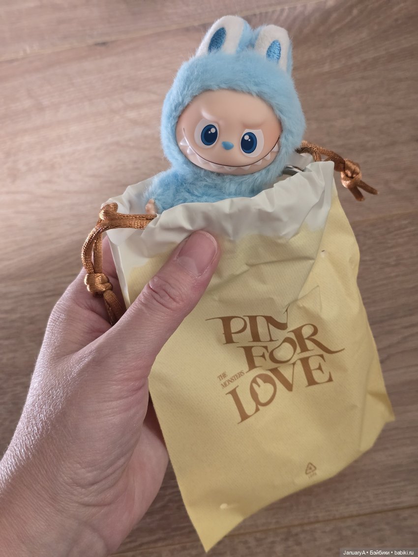 Лабубу Pin for Love — Игрушки Labubu (Лабубу) и The Monsters: Pop Mart (фото 10)