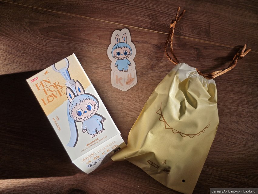 Лабубу Pin for Love — Игрушки Labubu (Лабубу) и The Monsters: Pop Mart (фото 9)