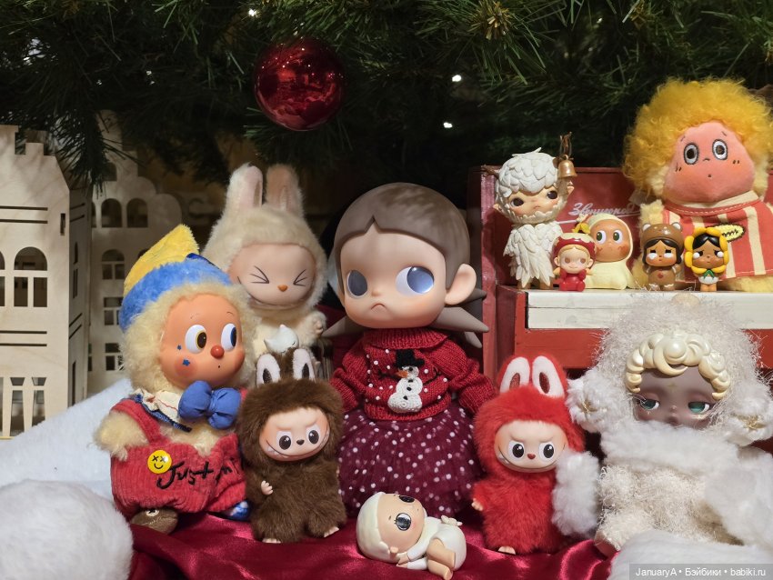 Новый год с Поп Март 🎄 — Фигурки Pop Mart (Поп Март): Blind Box