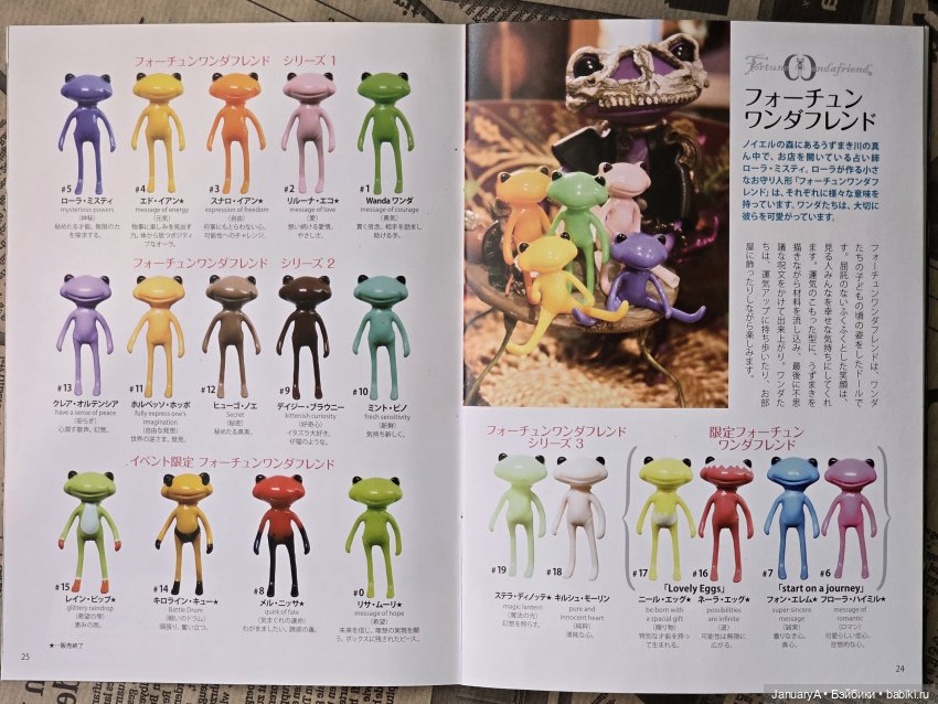 Полистаем книгу Ванды 🐸 — Фигурки Studio