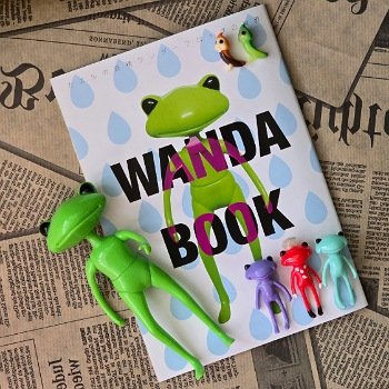 Полистаем книгу Ванды 🐸