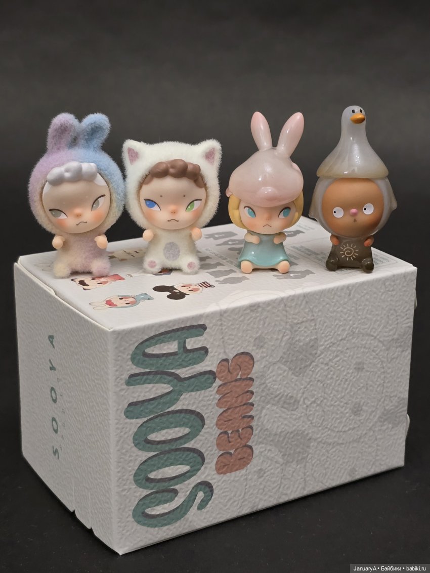 Sooya studio 🐰👧🐱 — Коллекционные фигурки (разное): животные