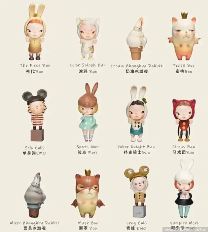 Sooya studio 🐰👧🐱 — Коллекционные фигурки (разное): животные (фото 3)